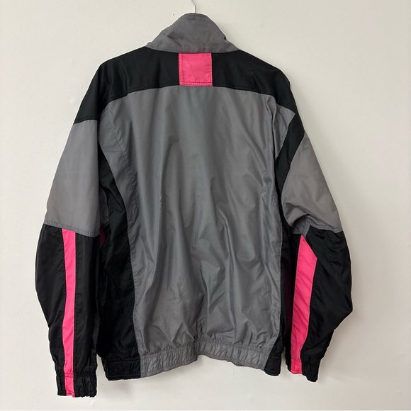 VTG 90s Nike Colorblock Windbreaker Jacket Women’s XL Packable Streetwear Sporty - Picture 2 of 8